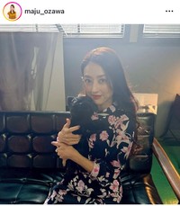 小沢真珠インスタグラム＠maju_ozawaより