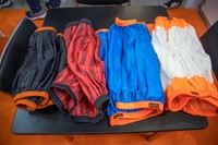 左からフラグシップモデルの「スーパー」「リサイクル」「クラシック」、日本限定モデルの「スベーネ」。