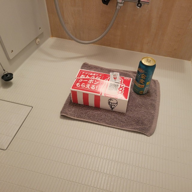 人間を隔離していただきます（しぴこめさん提供）