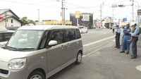 事故があった現場　丸亀市城西町