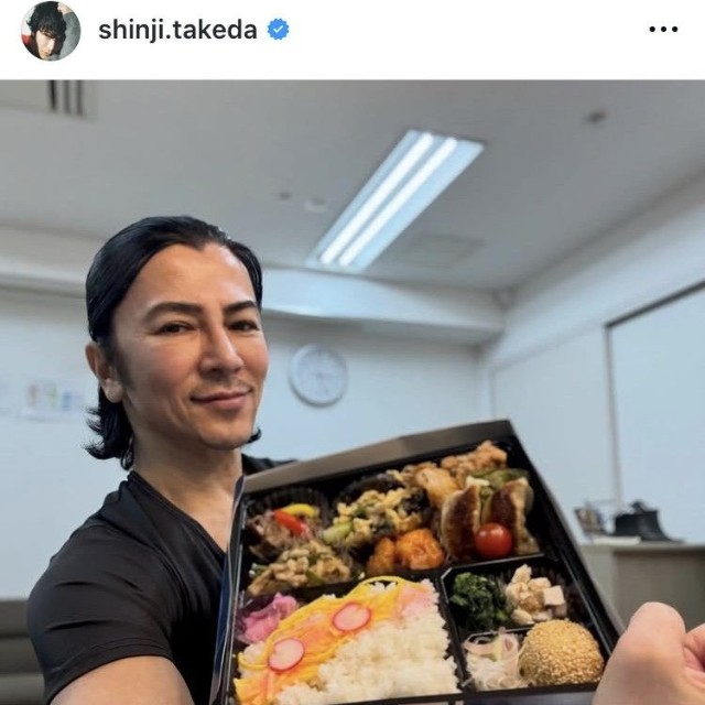武田真治インスタグラム＠shinji.takedaより