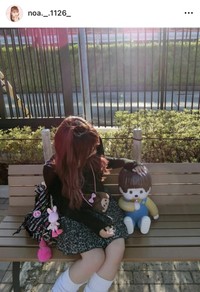 希空のインスタグラム（@noa._.1126_）より＝2025年6月6日投稿