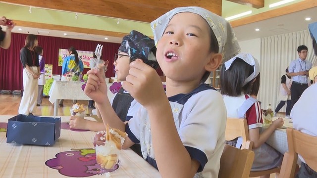 やまて認定こども園で開かれた食育イベント　岡山・総社市岡谷