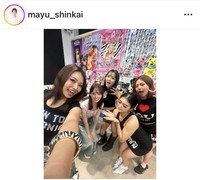 新貝まゆアナウンサーのインスタグラム＠mayu_shinkaiより