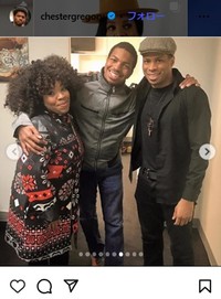 チェスター・グレゴリーのインスタグラム＠chestergregoryより
