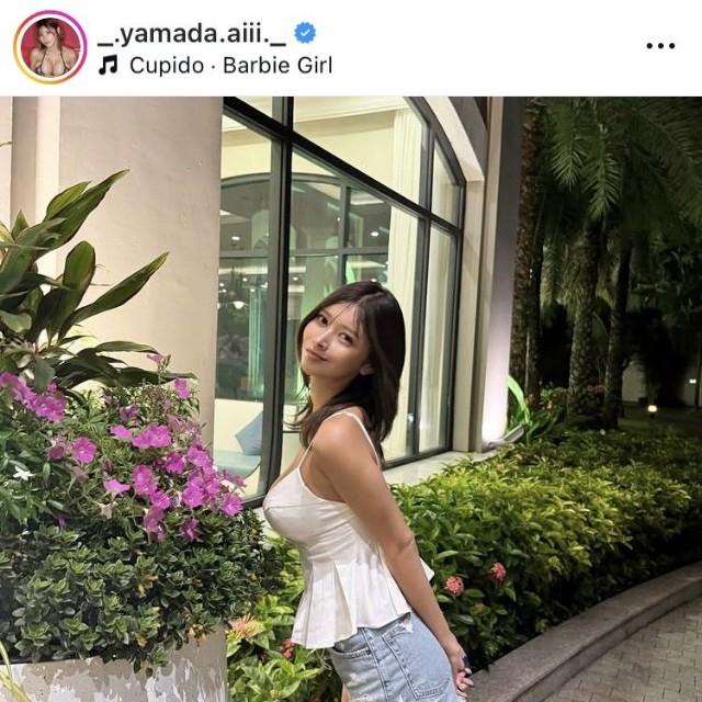 山田あいインスタグラム＠.yamada.aiii._より