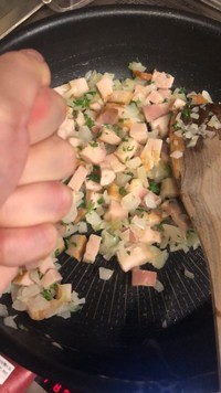 ベーコンINですわ（提供：お菓子作り お嬢様さん）