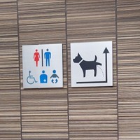 犬用水洗トイレ（オッキーさん提供）