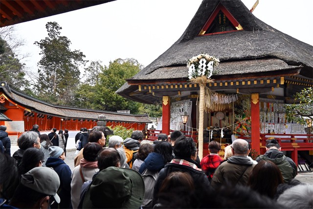 大元宮を参拝すると、日本全国の神々にお参りしたことになります（２０２５年２月１日撮影）