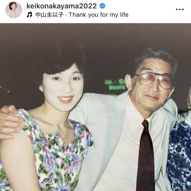中山圭以子インスタグラム＠keikonakayama2022より