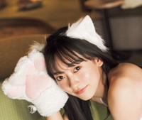 三木優彩「週刊SPA! 」(扶桑社)6月2・9日合併号より＝撮影／TOYO ヘアメイク／萩村千紗子 スタイリング／野田陽子（ミタケイショウ）
