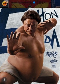 エドモンド本田を演じる後藤洋央起＝「ストリートファイター／ザ・ムービー」のインスタグラム＠streetfightermovieより