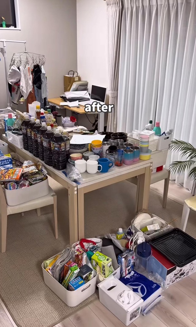 いるものだけ整理してみたら…／くり子さん（@kuriko_kurashi）提供