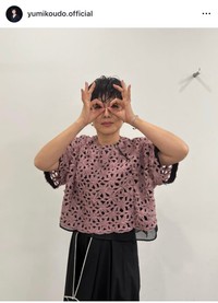 有働由美子さん（@yumikoudo.official）のマネージャー公式インスタグラムより