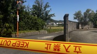火事があった現場　高松市国分寺町