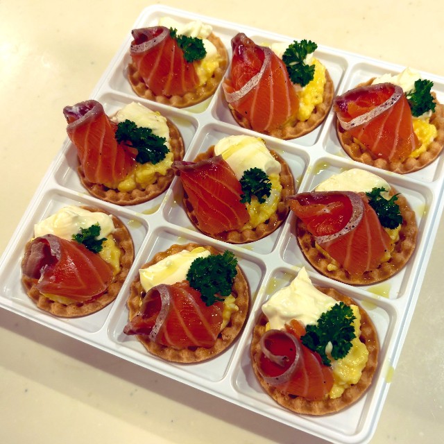 バレンタイン用タルト台を“おつまみ化”　小村あゆみさんの背徳アレンジ／小村あゆみさん（@komura_ayumi）提供