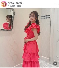 安西ひろこ（@hiroko_anzai_）さんのインスタグラムより