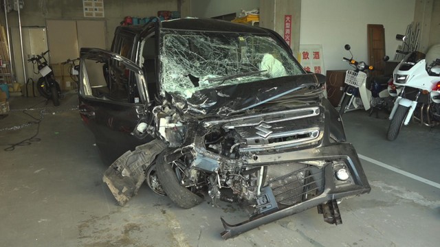 事故車両　岡山南警察署