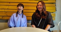 アスト株式会社の沼田美幸さん（左）と要芳さん（右）