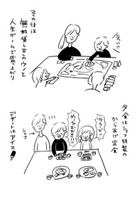 ホテルの夜は楽しいね（提供：むぴーさん）