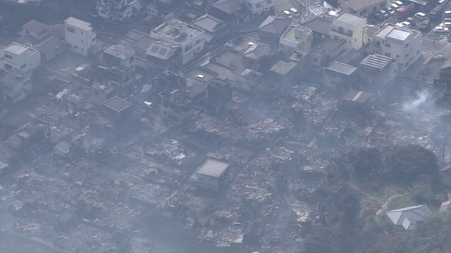 大分市佐賀関で発生した大規模火災　19日