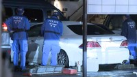 2人が見つかった車　高松市 25日午後6時15分ごろ