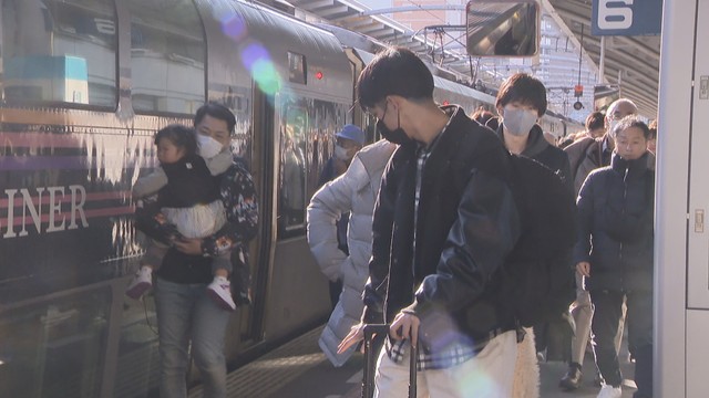 JR四国　年末年始の指定席の予約状況ピーク　下り30日　上り1月3日 【12月15日現在】