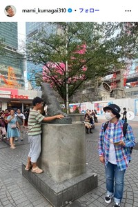 熊谷真実のインスタグラム＠mami_kumagai310より
