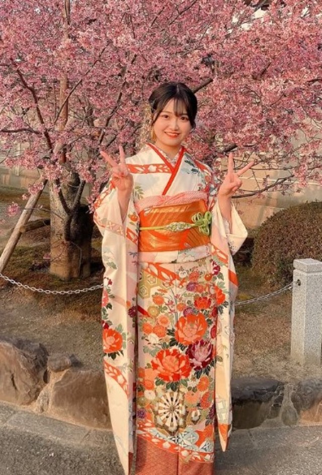 現在は芸能活動も開始し、ベストオブミス京都でグランプリを獲得／一条美輝さん（@miki_ichizyo）提供