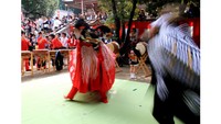 三豊市秋まつりの風景 獅子舞（三豊市のHPから）