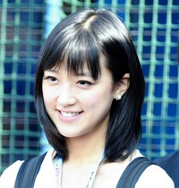 球場を訪れた竹内由恵アナ＝2019年