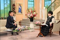 「徹子の部屋」   黒柳徹子(右)、柳沢慎吾＝テレビ朝日提供