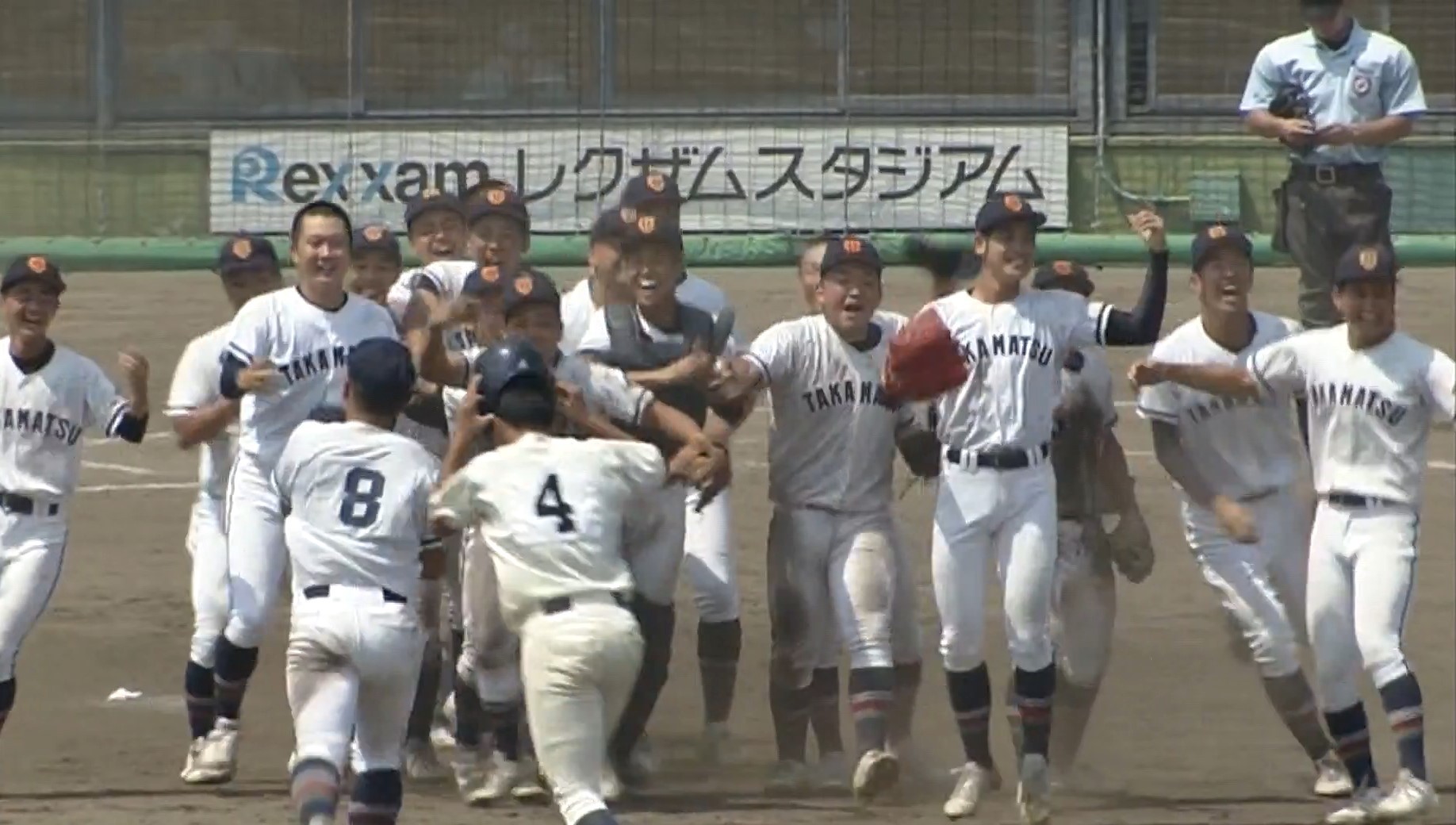 速報】高松商が英明との激闘制し2年連続の優勝 プロ注目・浅野は