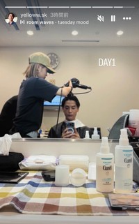 俳優オーム・タナパックさん（本人の公式インスタグラムから）