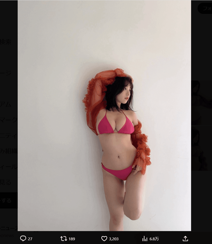 髙野真央のX（@mao_takano_）より