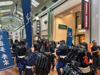 宇喜多隊武者行列　2025年度の実施の様子