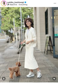 柏木由紀子（@yukiko_kashiwagi）さんのインスタグラムより