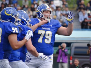 関西学院大・紅本隆成　QB志望で始まったアメフト人生、80kg増えて「OLが天職...