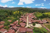 吹屋地区の町並み　高梁市提供