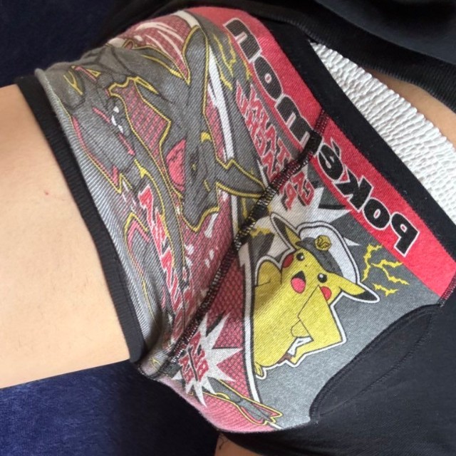 みゃさんのパンツはお母さんが選んで買ってきてくれるという（みゃさん提供）