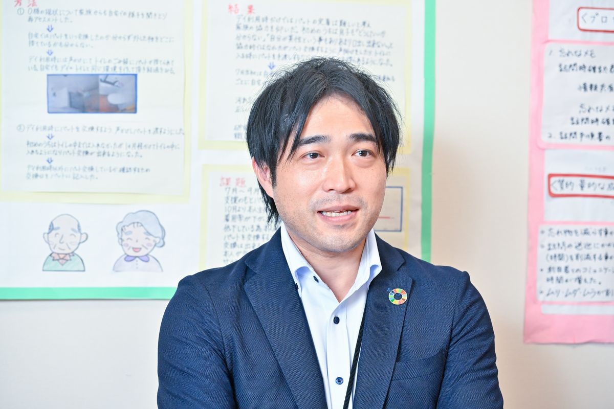 統括施設長の松見静男さん