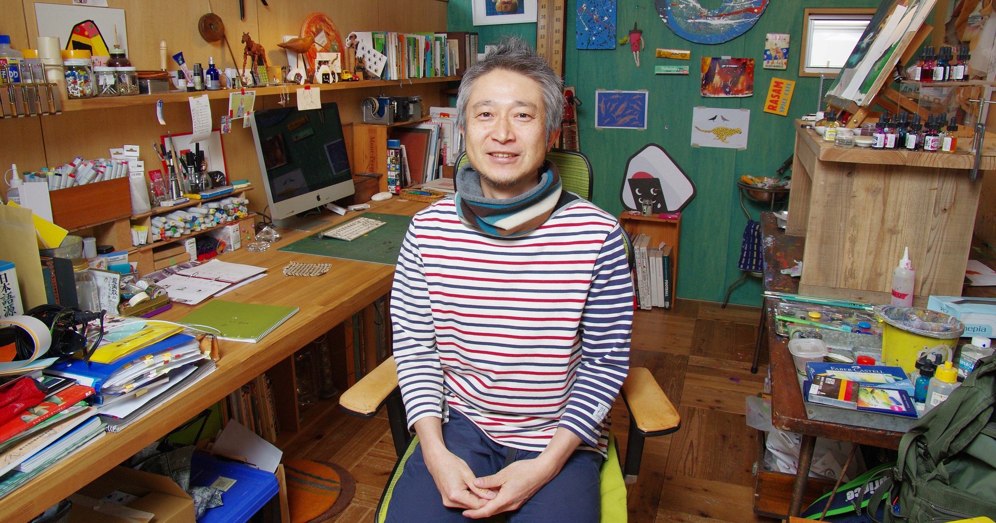 鈴木のりたけさんの絵本「しごとば」 好奇心のかたまりの空間を
