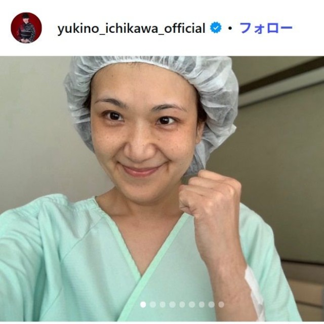 市川由紀乃のインスタグラム@yukino_ichikawa_officialより(2025年7月17日)