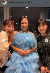 松本典子のインスタグラム＠noriko_matsumoto.85より