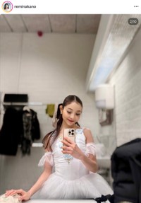 バレエダンサーの中野伶美さん（本人のインスタグラムから）