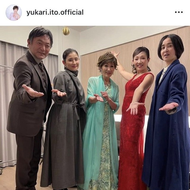 伊東ゆかりインスタグラム＠yukari.ito.officialより