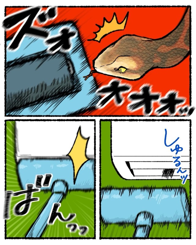 【漫画】『エアコンから〇〇が生えた話』27（ゆうさん提供）