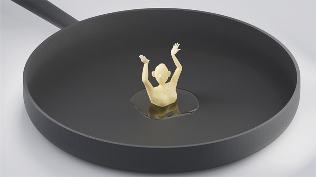 シンクロするバター2.（提供：いしかわかずや|アイデアクリエイターさん）