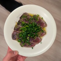 カツオの柚子胡椒カルパッチョ＝RさんのX（@yarukinasu1005）より