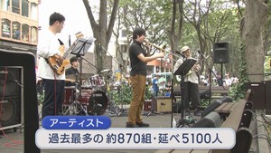 杜の都の秋の風物詩「定禅寺ストリートジャズフェスティバル」過去最多の約８７０組が参加　仙台市